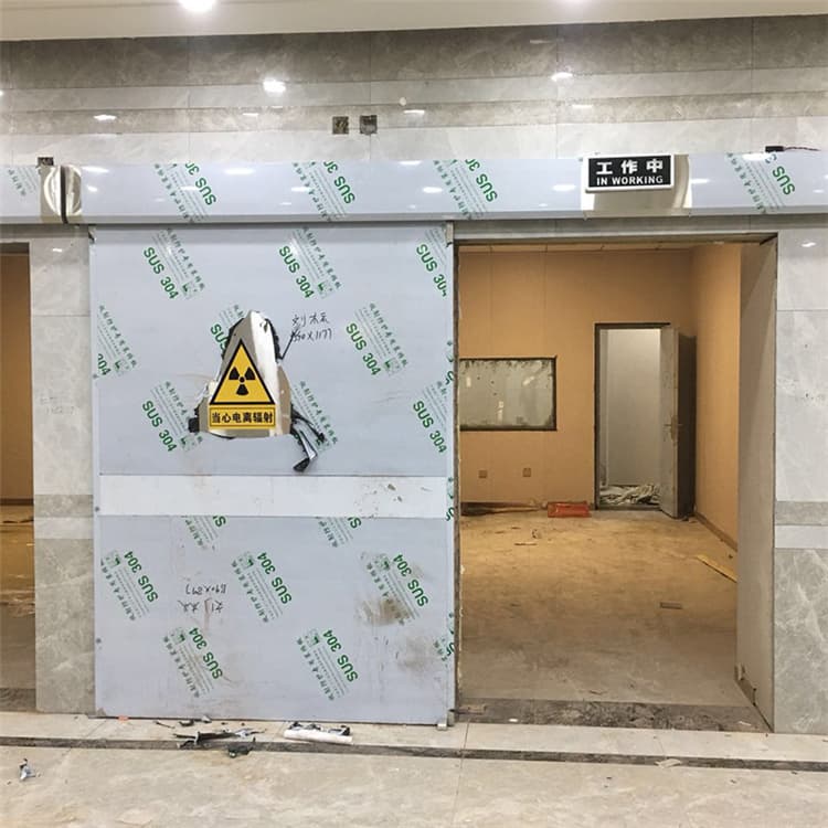 株洲双扇电动防护铅门